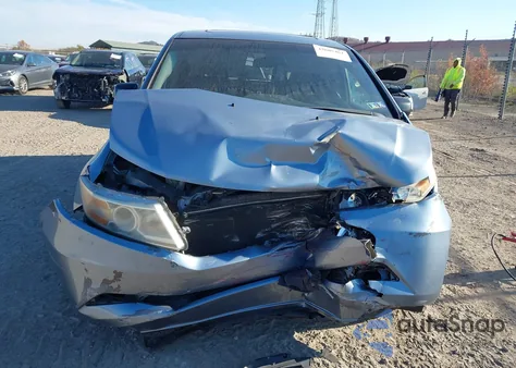 2012 Honda Odyssey Ex-L из США, поврежденный, VIN 5FNRL5H64CB114397